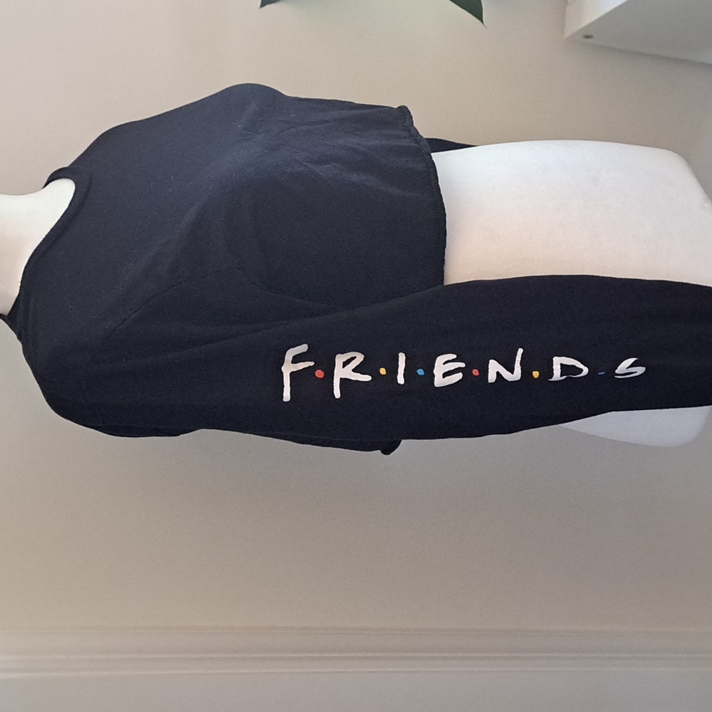 Friends Cropped Longsleeved Top Size Small